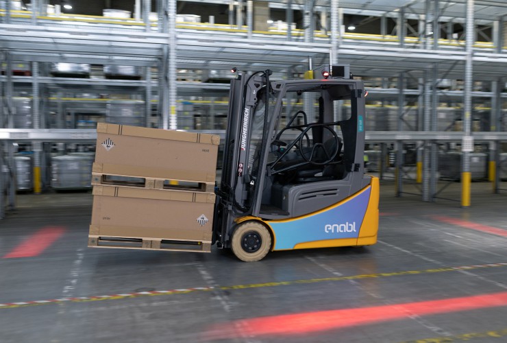 Forklift Remote Automation.